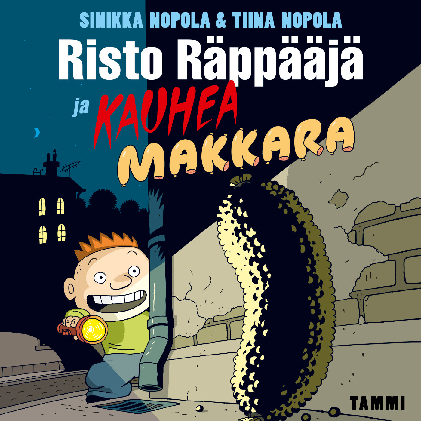 Risto Räppääjä ja kauhea makkara – Ljudbok