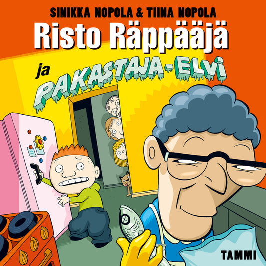 Risto Räppääjä ja pakastaja-Elvi – Ljudbok