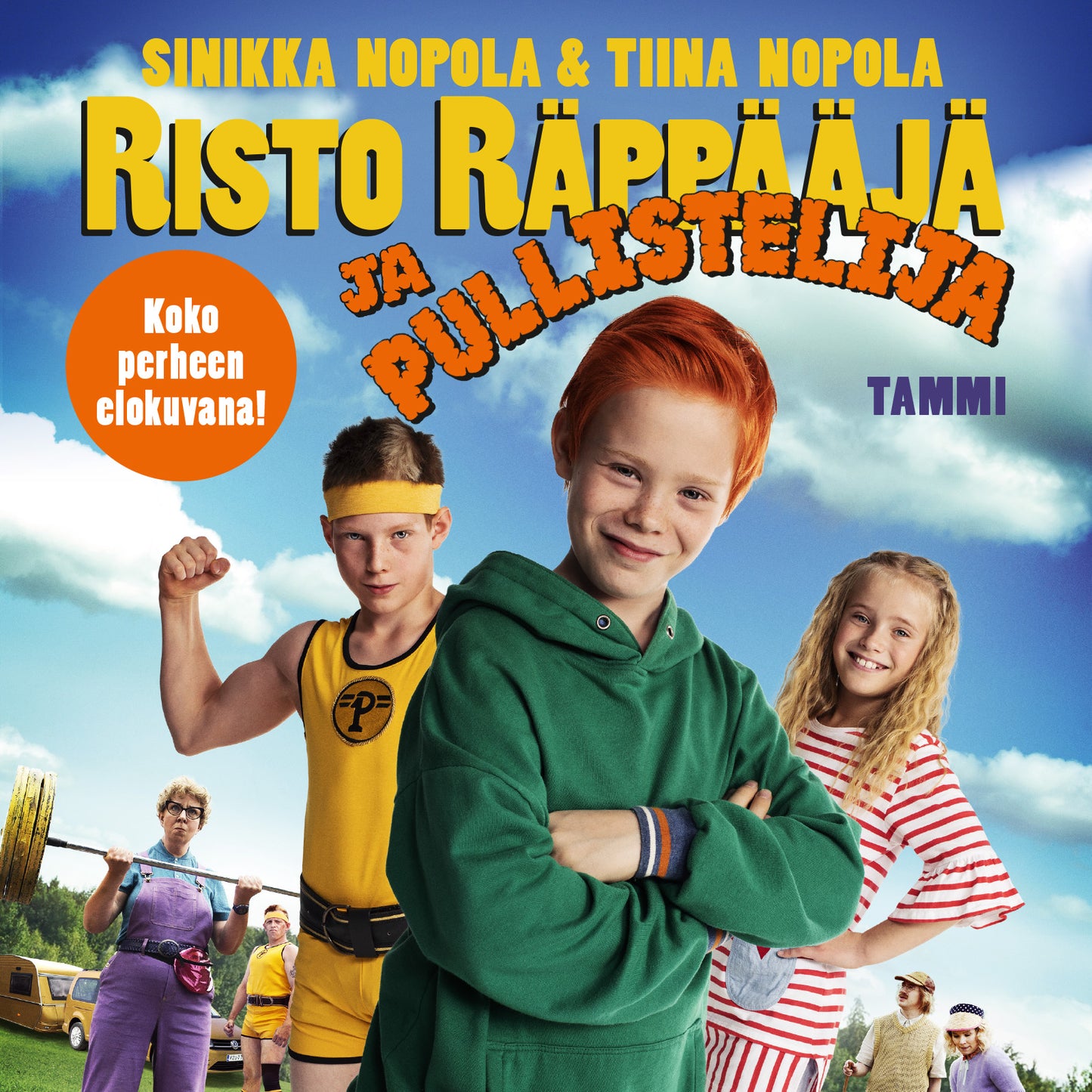 Risto Räppääjä ja pullistelija – Ljudbok