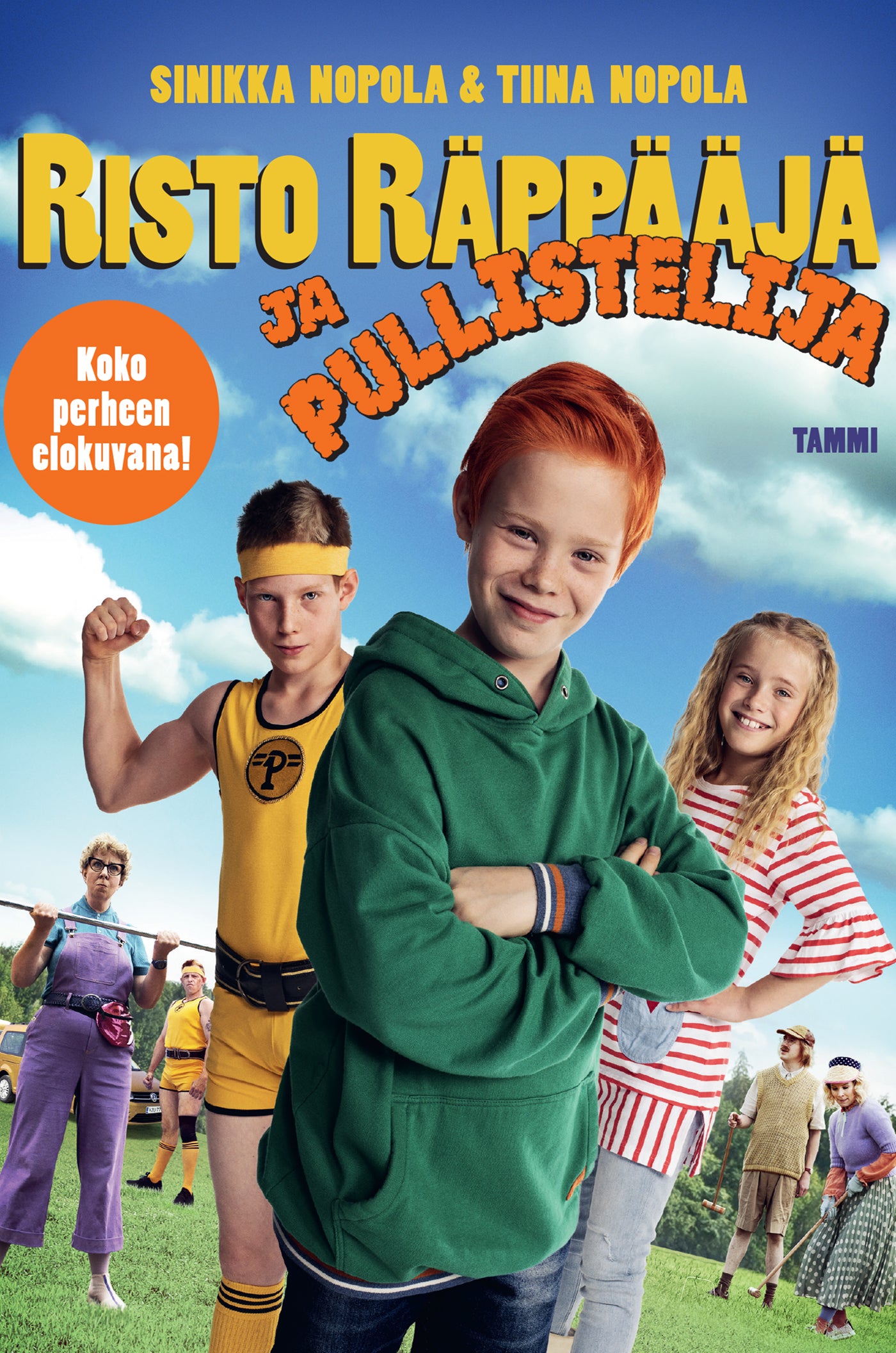 Risto Räppääjä ja pullistelija -leffakirja – E-bok