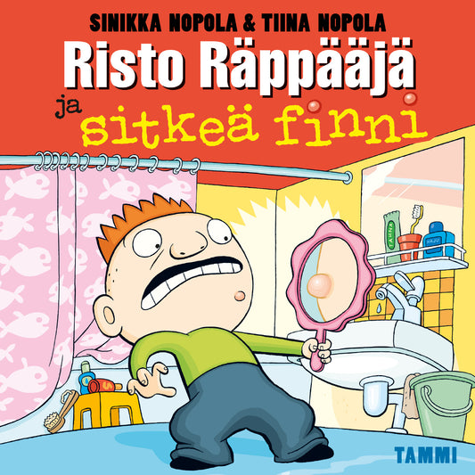 Risto Räppääjä ja sitkeä finni – Ljudbok