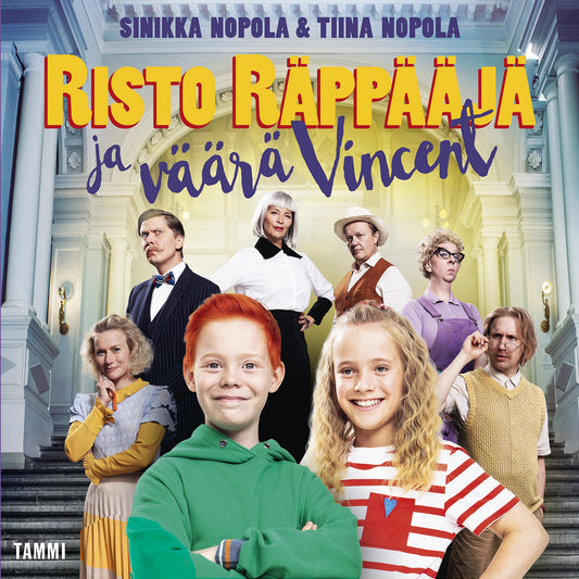 Risto Räppääjä ja väärä Vincent – Ljudbok