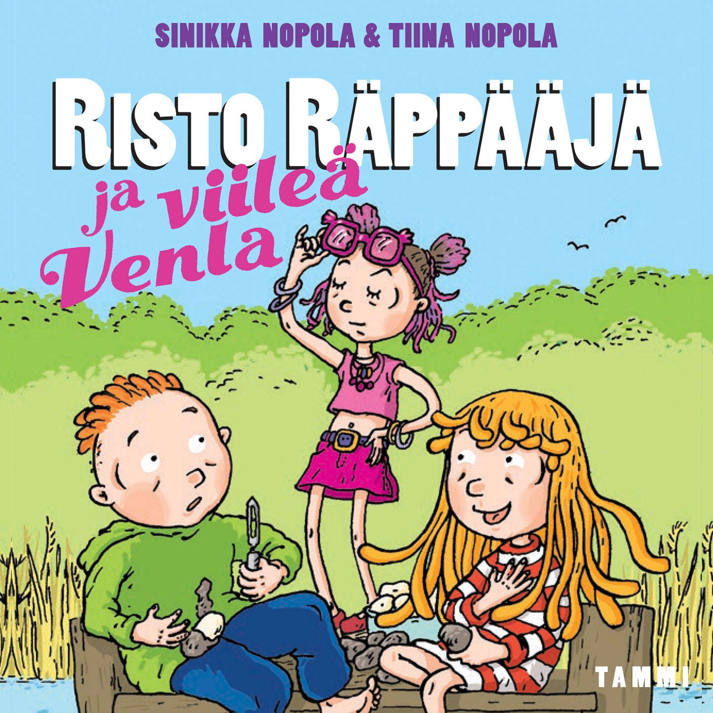 Risto Räppääjä ja viileä Venla – Ljudbok