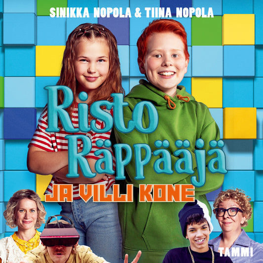 Risto Räppääjä ja villi kone – Ljudbok