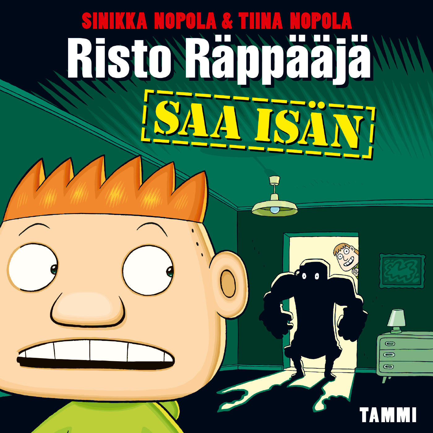 Risto Räppääjä saa isän – Ljudbok