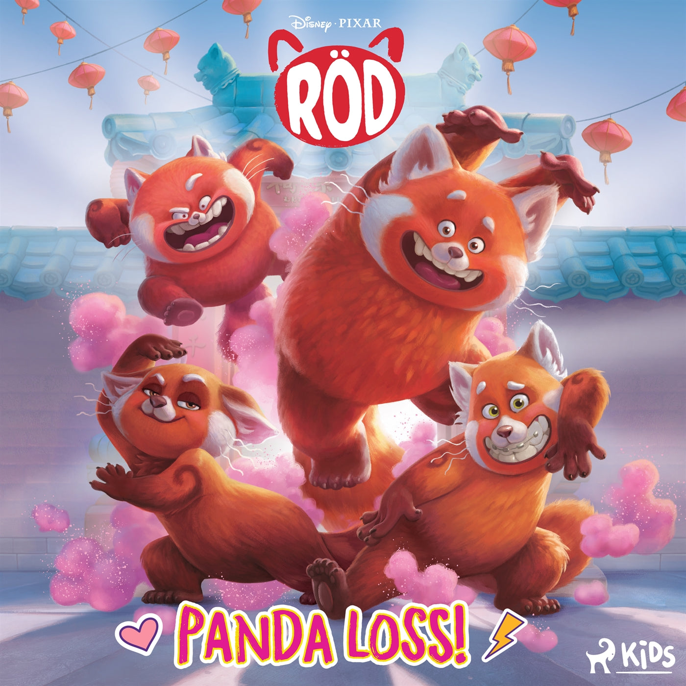 Röd - Panda loss! – Ljudbok