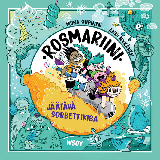 Rosmariini: Jäätävä sorbettikisa – Ljudbok