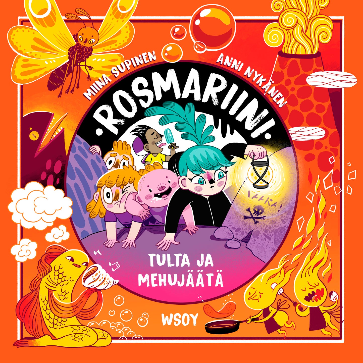 Rosmariini: Tulta ja mehujäätä – Ljudbok