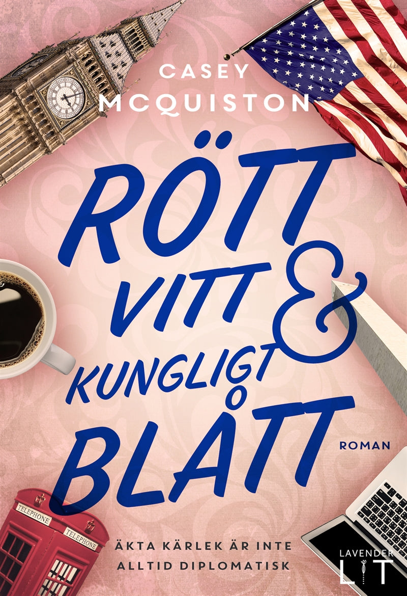 Rött, vitt och kungligt blått – E-bok