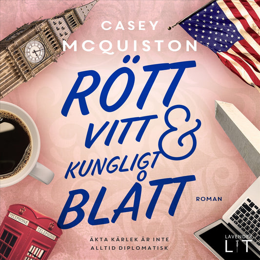Rött, vitt och kungligt blått – Ljudbok