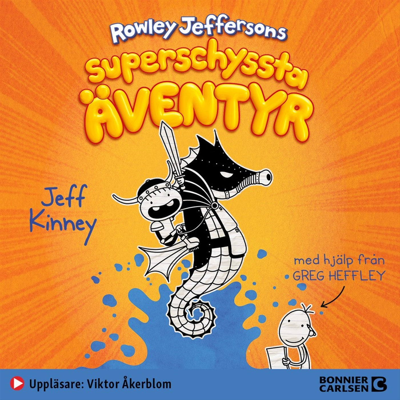 Rowley Jeffersons superschyssta äventyr – Ljudbok