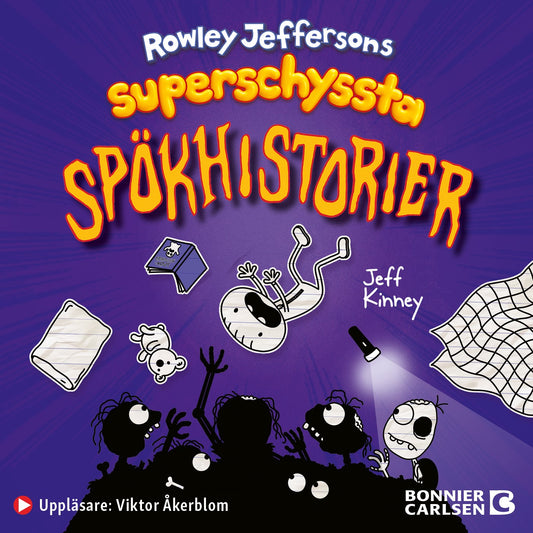 Rowley Jeffersons superschyssta spökhistorier – Ljudbok