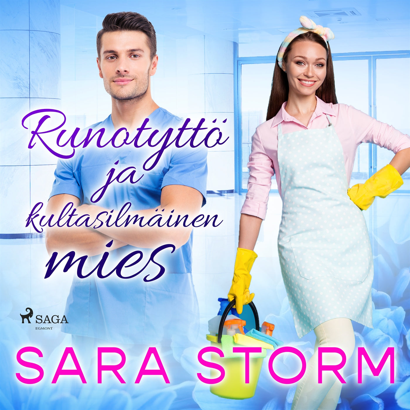Runotyttö ja kultasilmäinen mies – Ljudbok