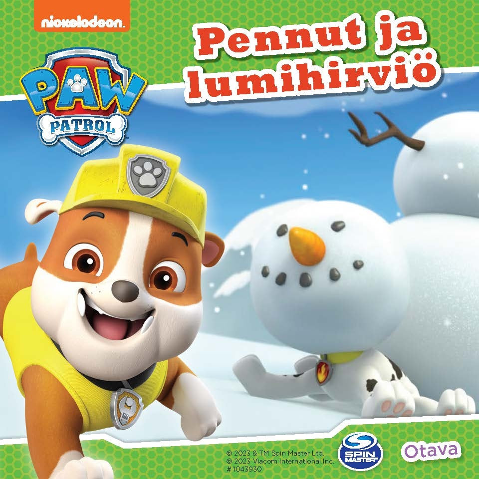 Ryhmä Hau Pennut ja lumihirviö – Ljudbok