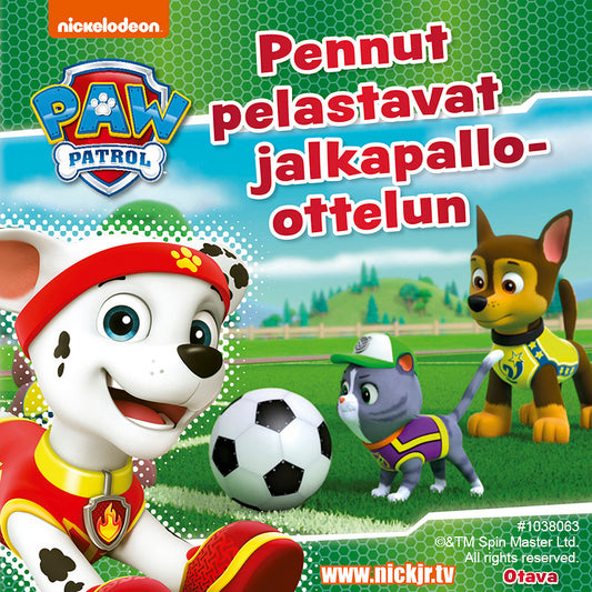 Ryhmä Hau - Pennut pelastavat jalkapallo-ottelun – Ljudbok