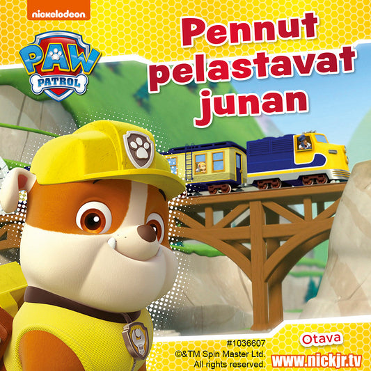 Ryhmä Hau - Pennut pelastavat junan – Ljudbok