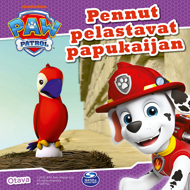 Ryhmä Hau - Pennut pelastavat papukaijan – Ljudbok