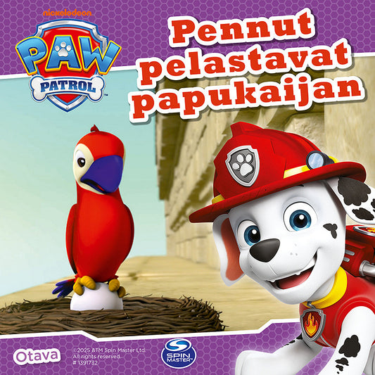 Ryhmä Hau - Pennut pelastavat papukaijan – Ljudbok