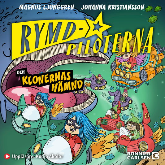 Rymdpiloterna och klonernas hämnd – Ljudbok