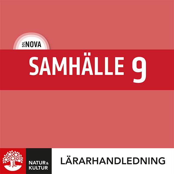 SOL NOVA Samhälle 9 Lärarhandledning Digital