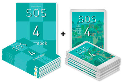 SOS 4 Arbetsbok med Digital (elevlicens) Klasspaket 30 elever