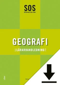 SO-Serien Geografi Lärarhandledning (nedladdningsbar) 12 mån