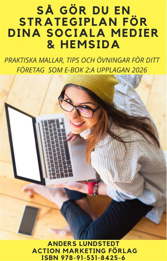 Så gör du en strategiplan för dina sociala medier & hemsida – E-bok