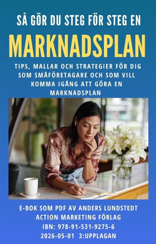 Så gör du steg för steg en marknadsplan – E-bok
