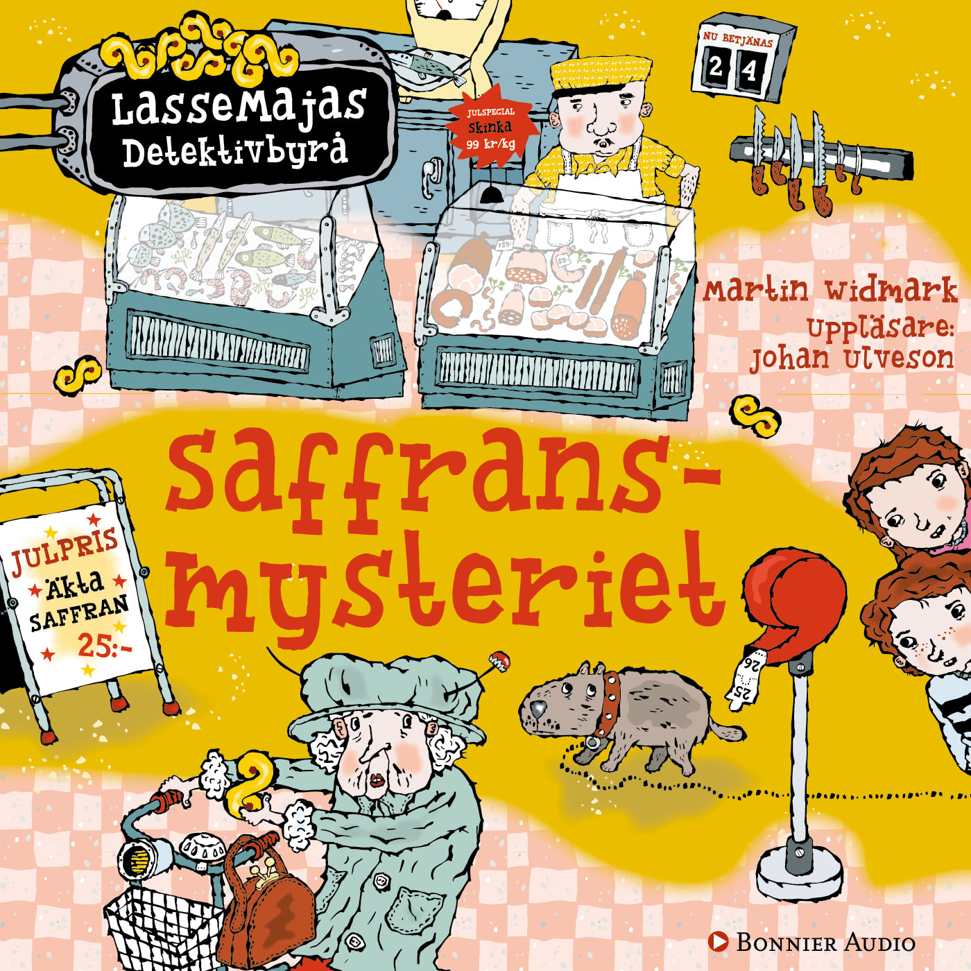 Saffransmysteriet – Ljudbok