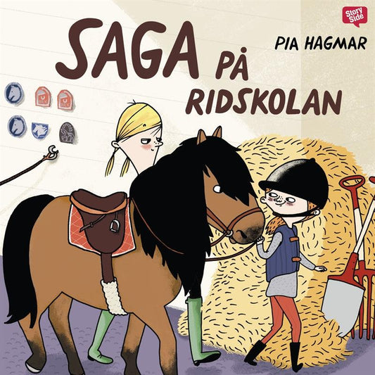 Saga på ridskolan – Ljudbok