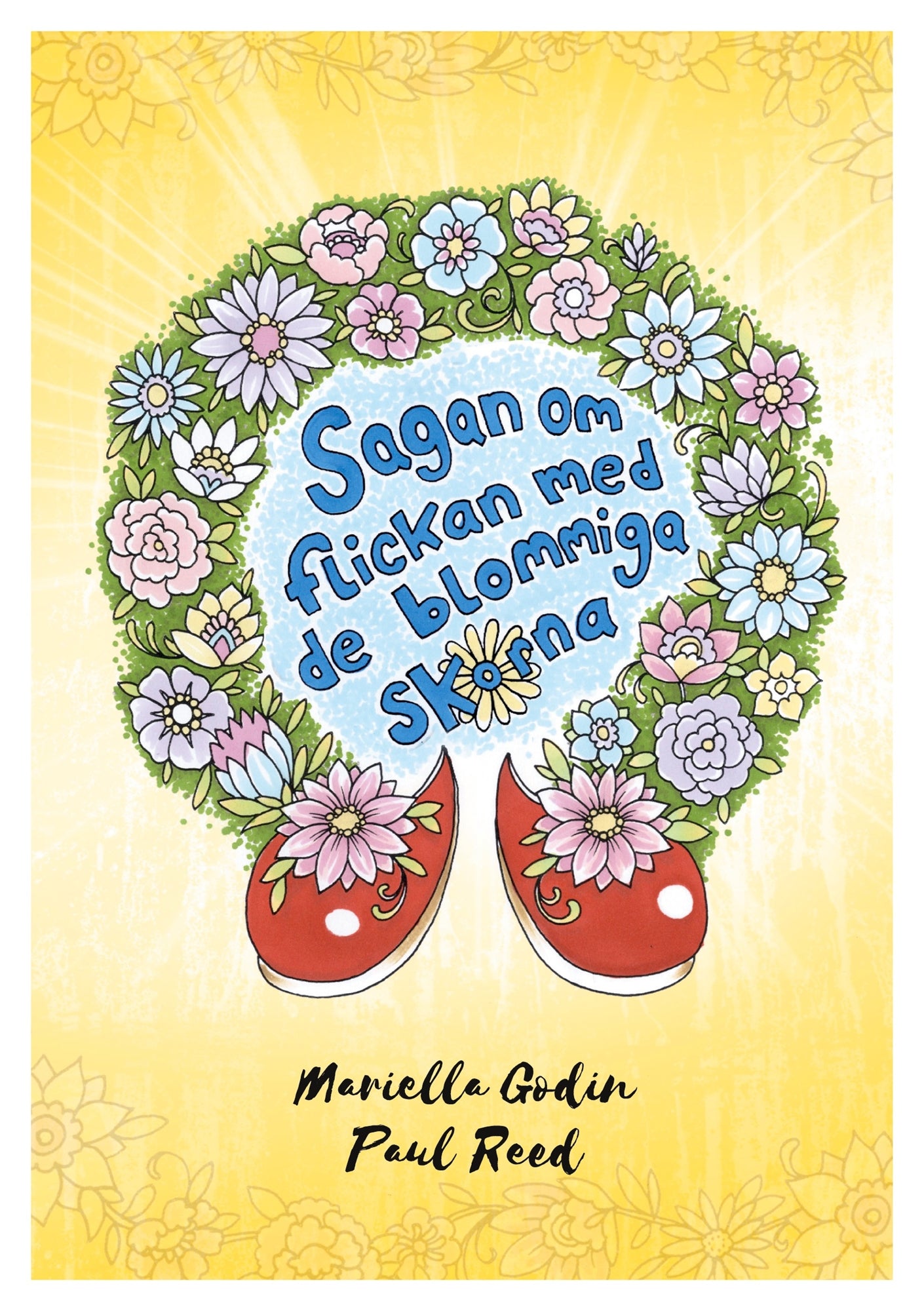 Sagan om flickan med de blommiga skorna – E-bok