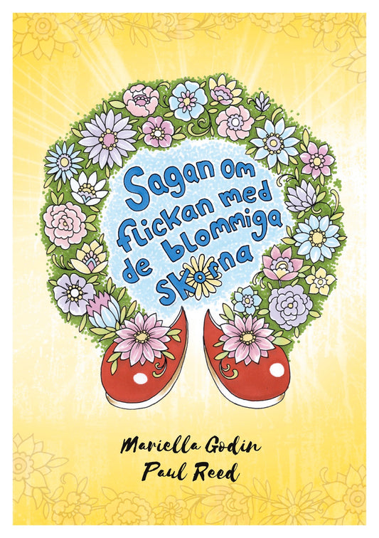 Sagan om flickan med de blommiga skorna – E-bok