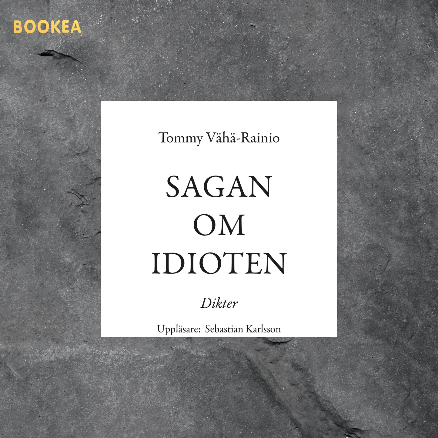 Sagan om idioten – Ljudbok