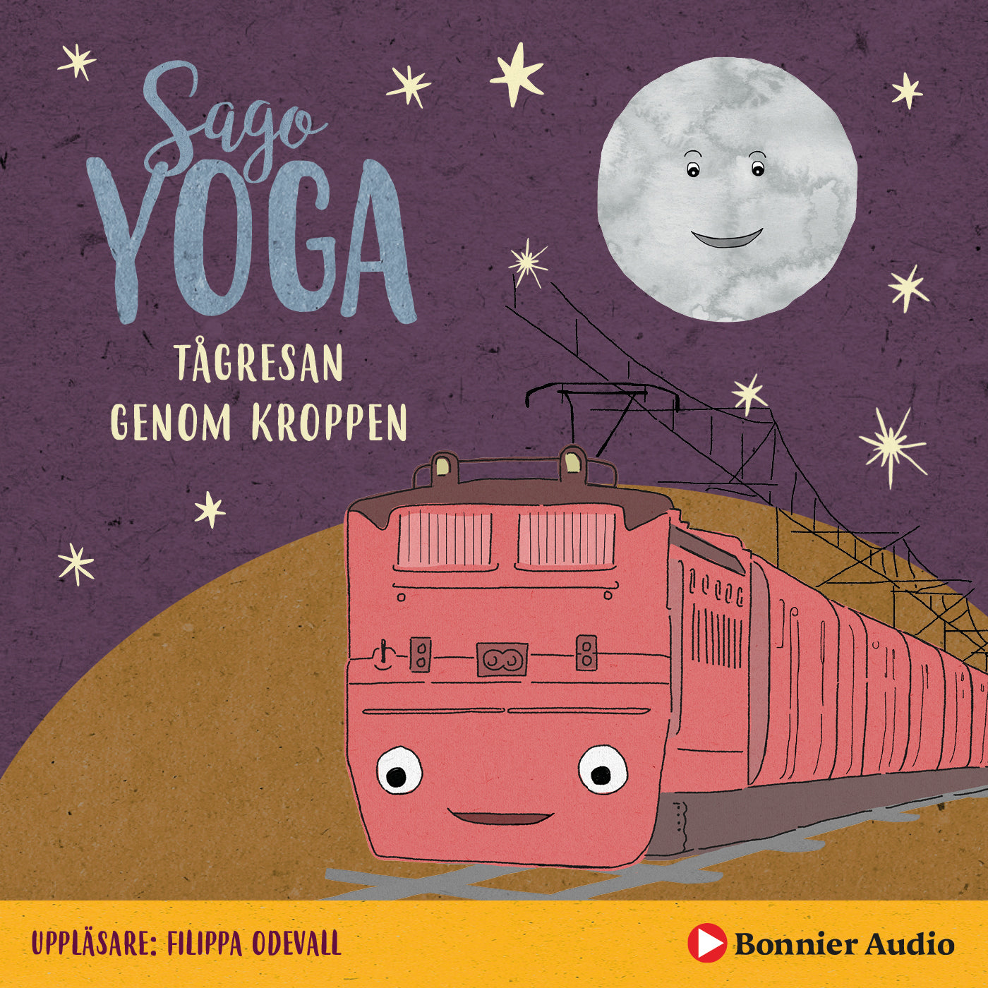 Sagoyoga. Tågresa genom kroppen : övningar för barn i avslappning – Ljudbok