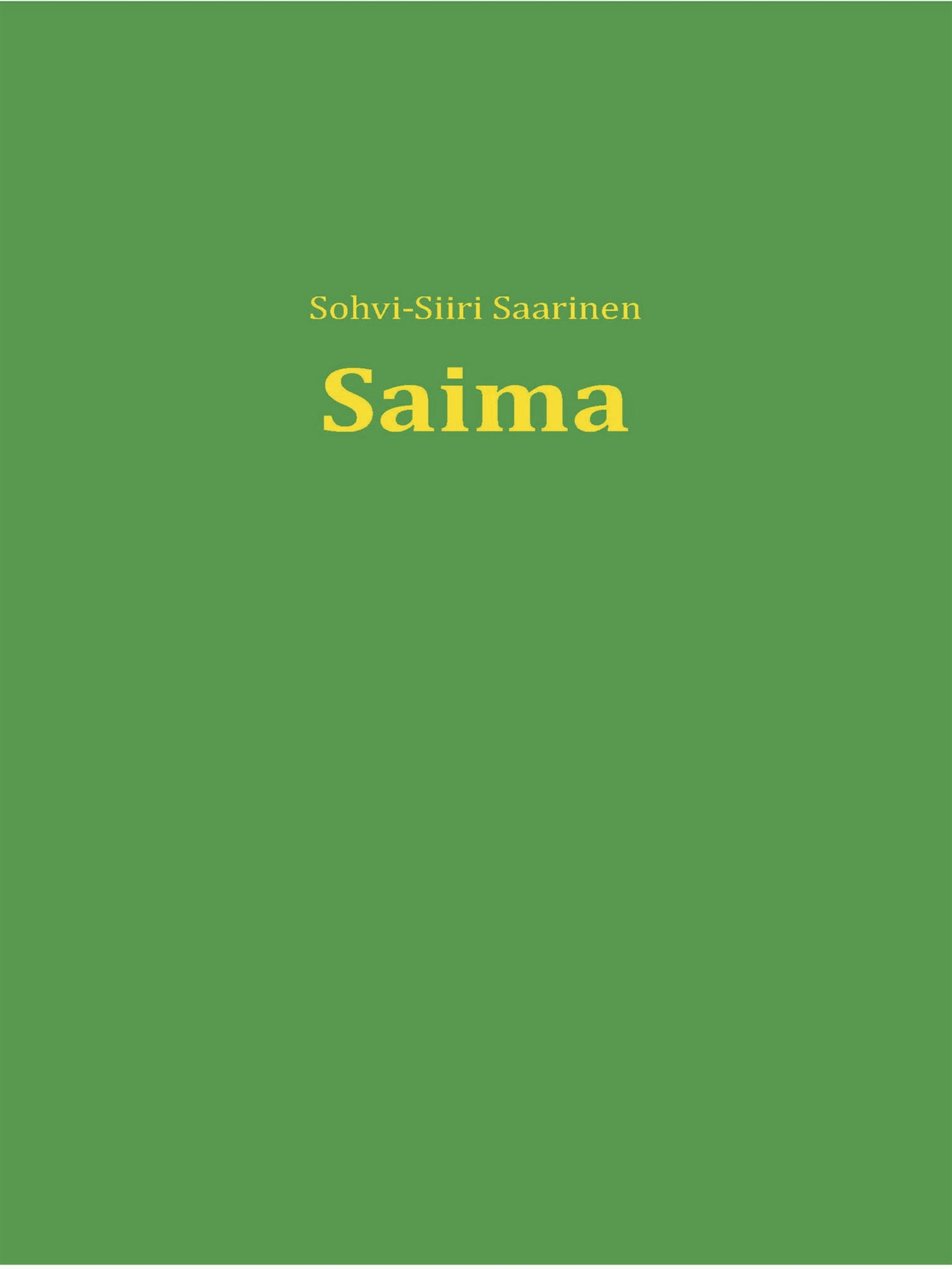 Saima – E-bok
