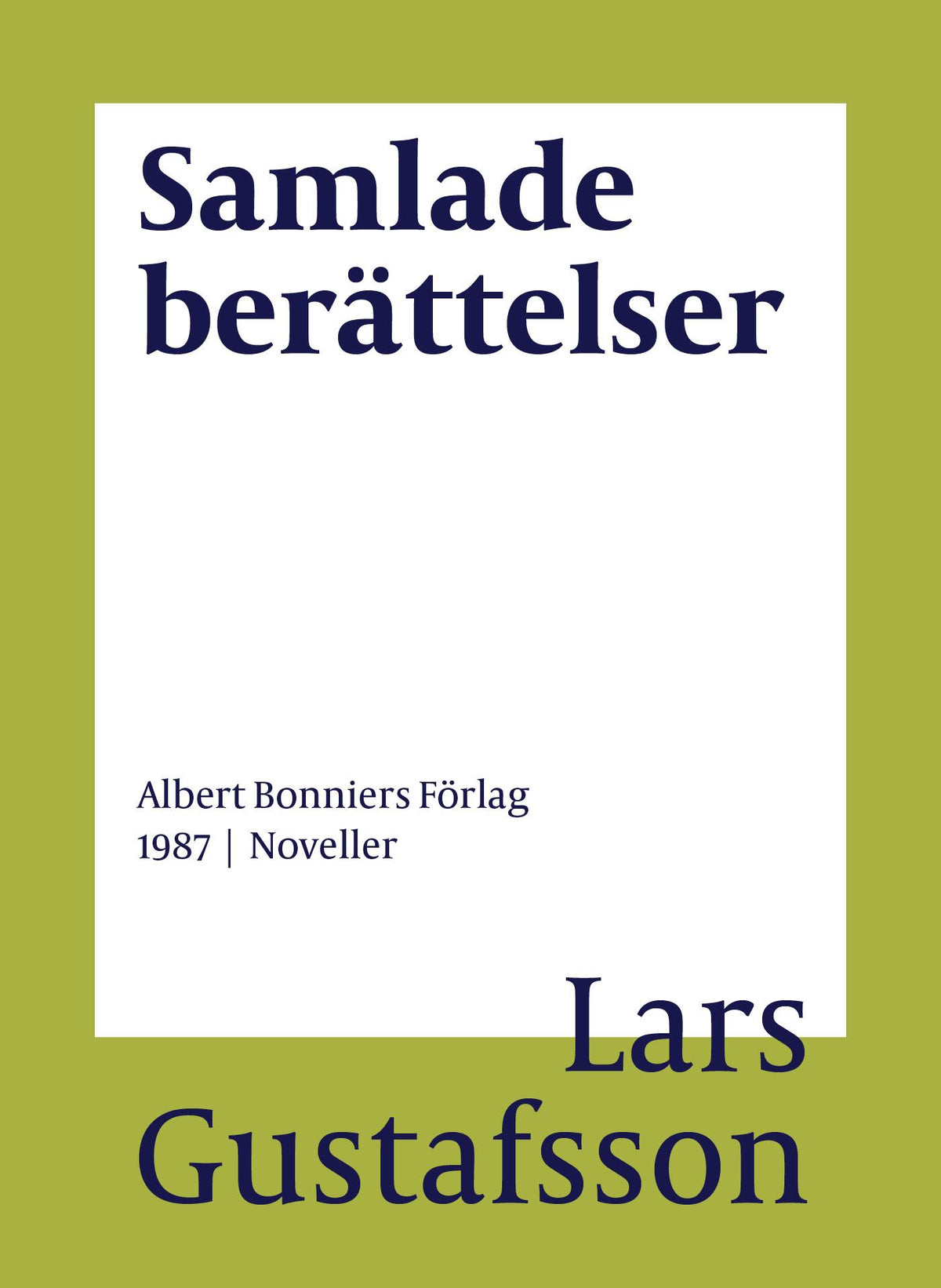 Samlade berättelser – E-bok
