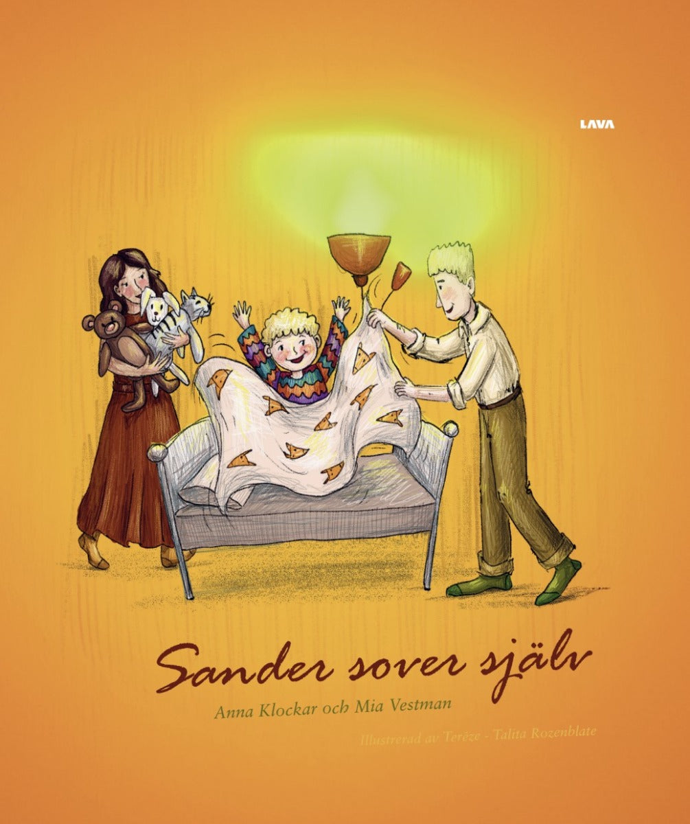 Sander sover själv – E-bok