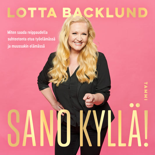 Sano kyllä! – Ljudbok
