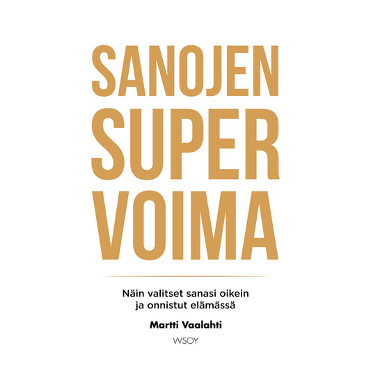 Sanojen supervoima – Ljudbok