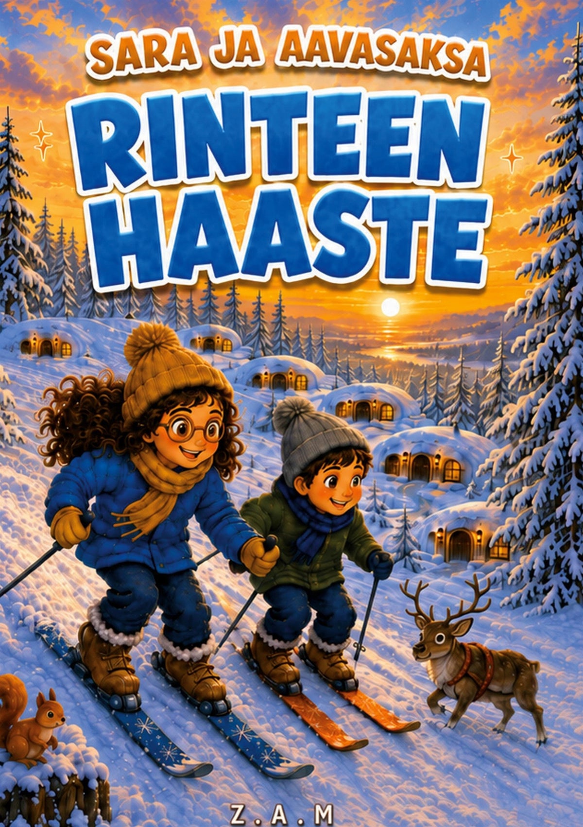 Sara ja Aavasaksa: Rinteen haaste – E-bok