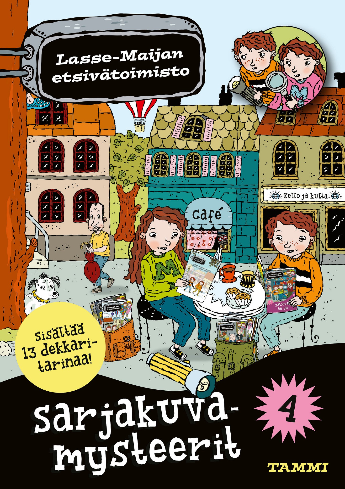 Sarjakuvamysteerit 4. Lasse-Maijan etsivätoimisto – E-bok