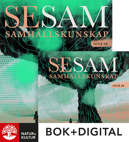 SeSam Samhällskunskap nivå 1b Paket Bok+Digital