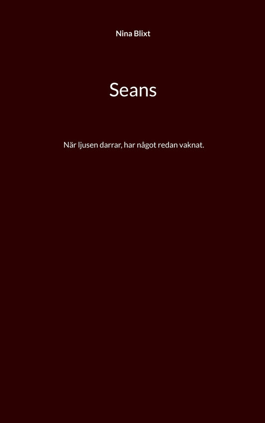 Seans: När ljusen darrar, har något redan vaknat. – E-bok