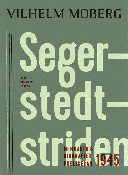 Segerstedtstriden – E-bok