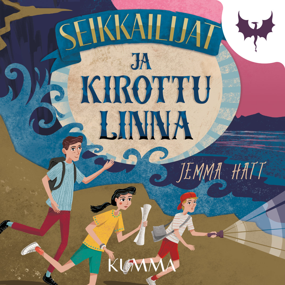 Seikkailijat ja kirottu linna – Ljudbok