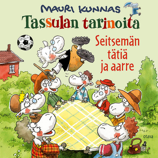 Seitsemän tätiä ja aarre – Ljudbok
