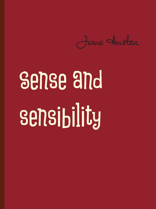 Sense and sensibility – E-bok