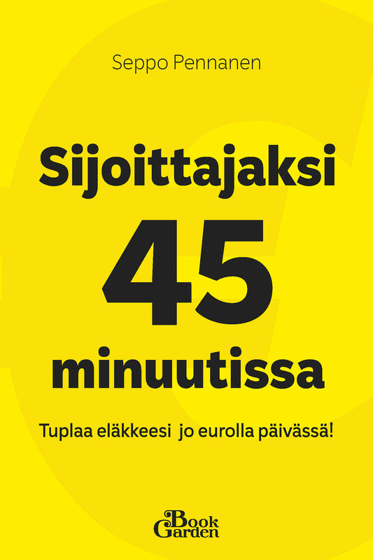 Sijoittajaksi 45 minuutissa – E-bok