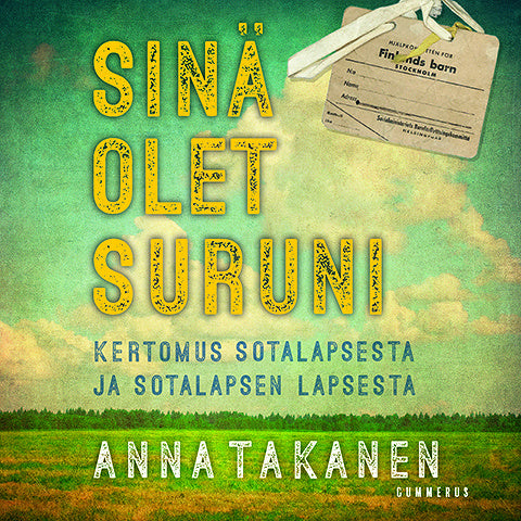 Sinä olet suruni – Ljudbok