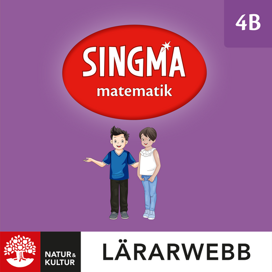 Singma matematik 4B Lärarwebb 12 mån